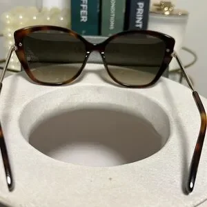 NWOT Longchamp Havana Gold/Brown Sunglasses Longchamp | Accessories | Longchamp Rectangular Sunglasses  main image 4
